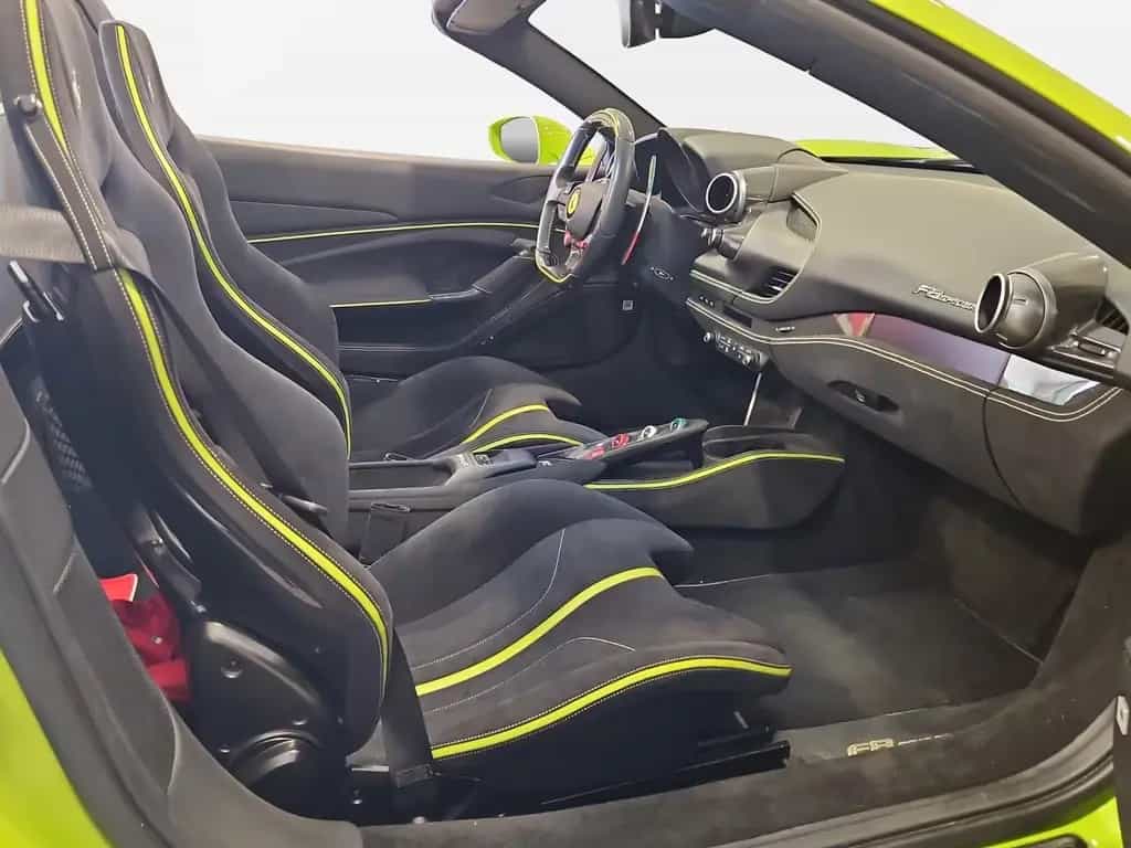 Ferrari F8 Spider FULL CARBON JBL LIFT VERDE GERMOGLIO 07/2022-photo-20