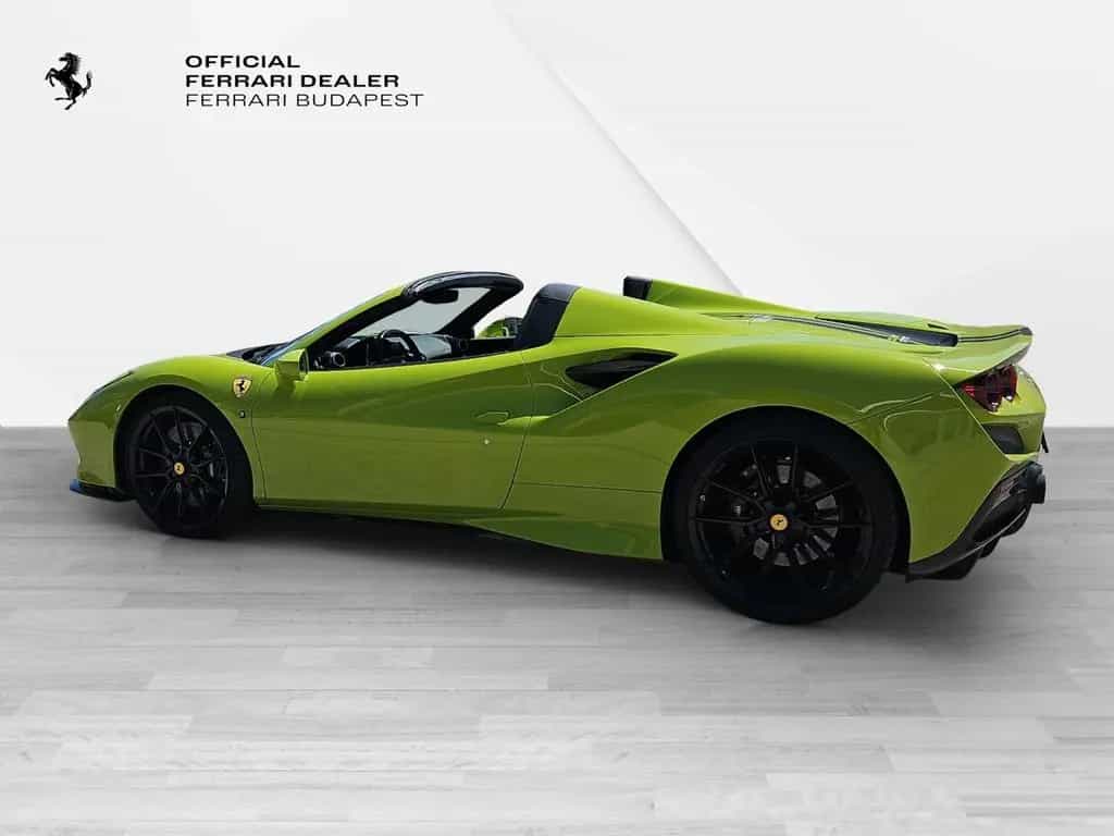 Ferrari F8 Spider FULL CARBON JBL LIFT VERDE GERMOGLIO 07/2022-photo-8
