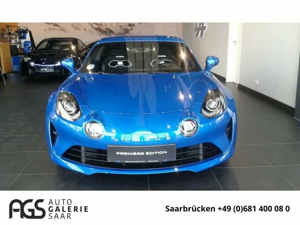Alpine A110 PREMIERE EDITION bleue alpine 03/2018-photo-0