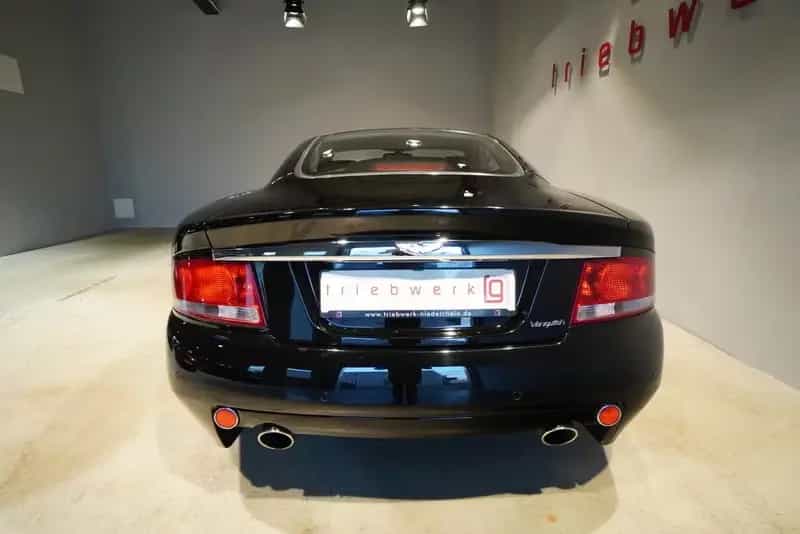 Aston Martin Vanquish V12*ufrei*39tkm*schwarz/schwarz*BRD 02/2004-photo-12