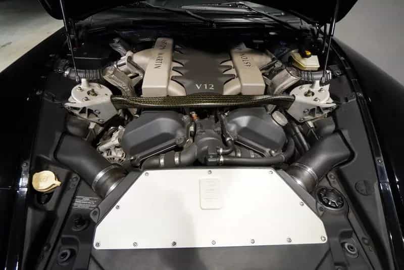 Aston Martin Vanquish V12*ufrei*39tkm*schwarz/schwarz*BRD 02/2004-photo-17