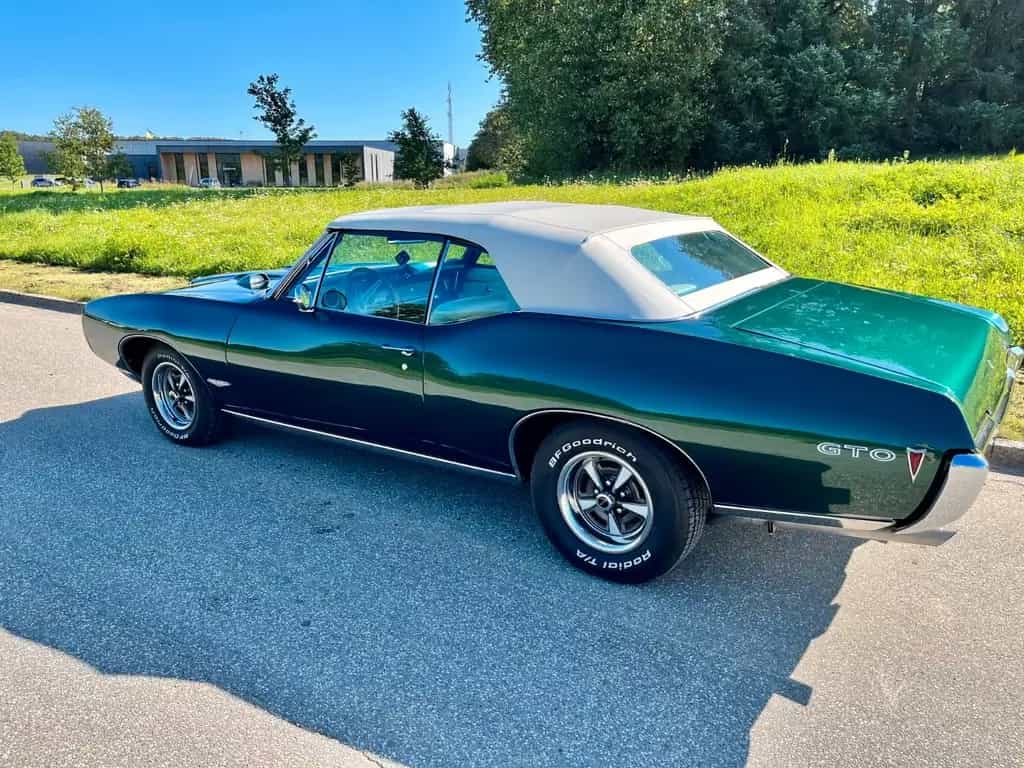 Pontiac GTO V8 6,6 Big Block Cabriolet Matching Numbers 12/1968-photo-2