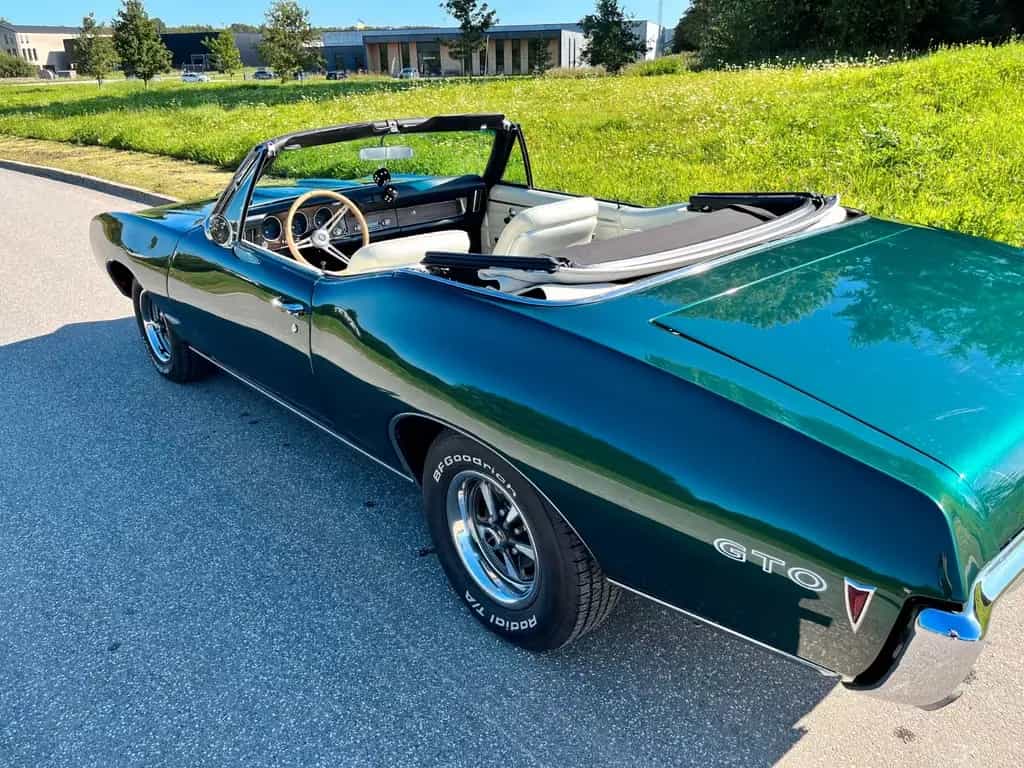 Pontiac GTO V8 6,6 Big Block Cabriolet Matching Numbers 12/1968-photo-4