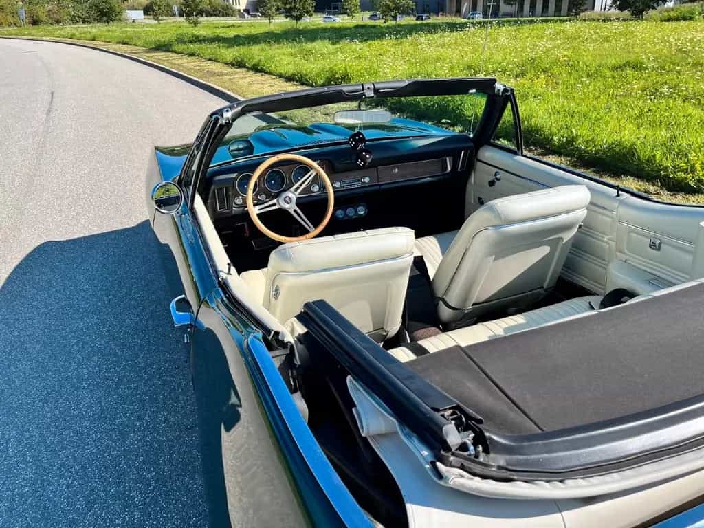 Pontiac GTO V8 6,6 Big Block Cabriolet Matching Numbers 12/1968-photo-5
