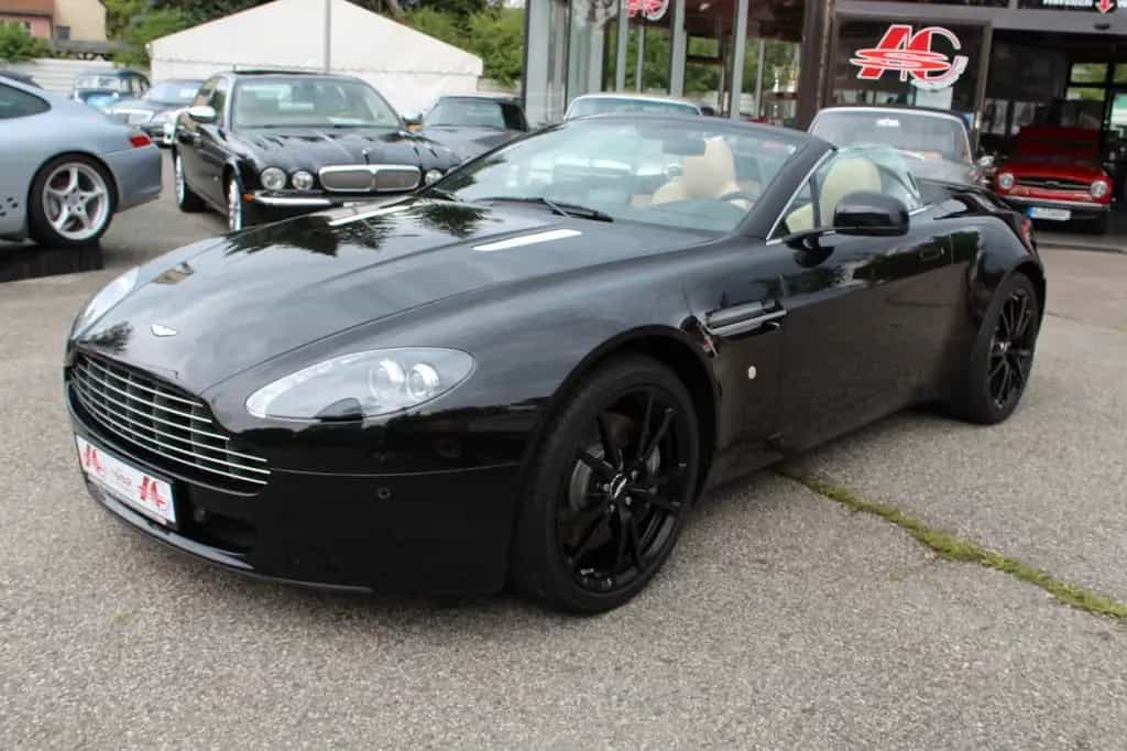 Aston Martin V8 Vantage Roadster 4.7l Sportshift Schön! 02/2012-photo-1