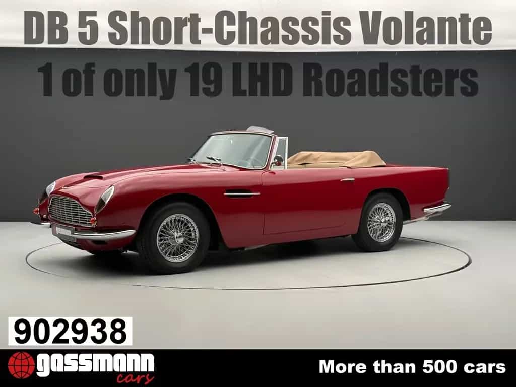 Aston Martin DB 5 Short-Chassis Volante Roadster LHD  - 1 von 07/1966-photo-0