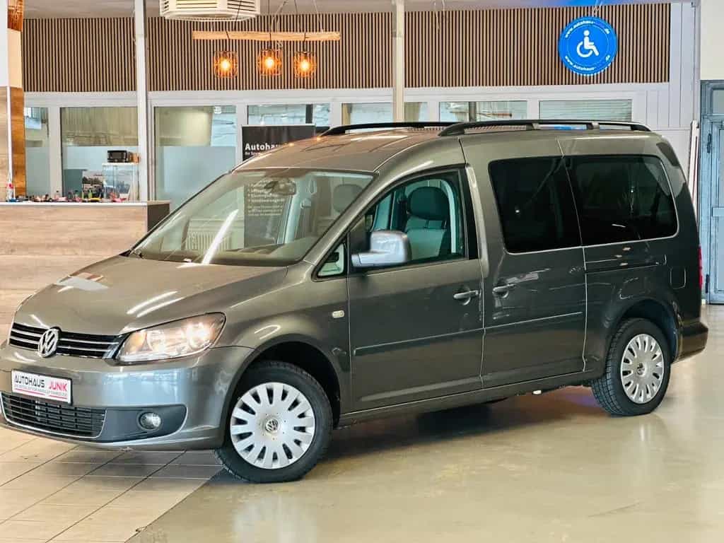 Volkswagen Caddy Maxi-Behindertengerecht-Rampe-TOP 06/2011-photo-4