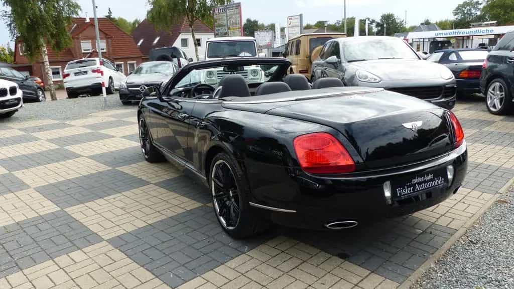 Bentley Continental GTC tripple schwarz  W12 4WD 09/2010-photo-2