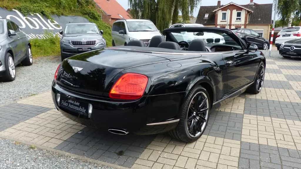 Bentley Continental GTC tripple schwarz  W12 4WD 09/2010-photo-4