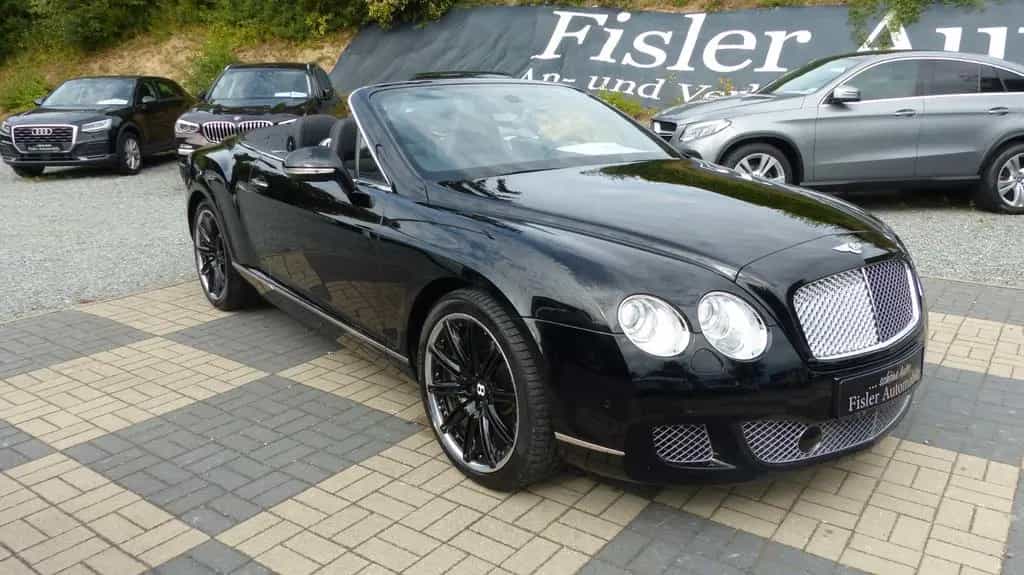 Bentley Continental GTC tripple schwarz  W12 4WD 09/2010-photo-6