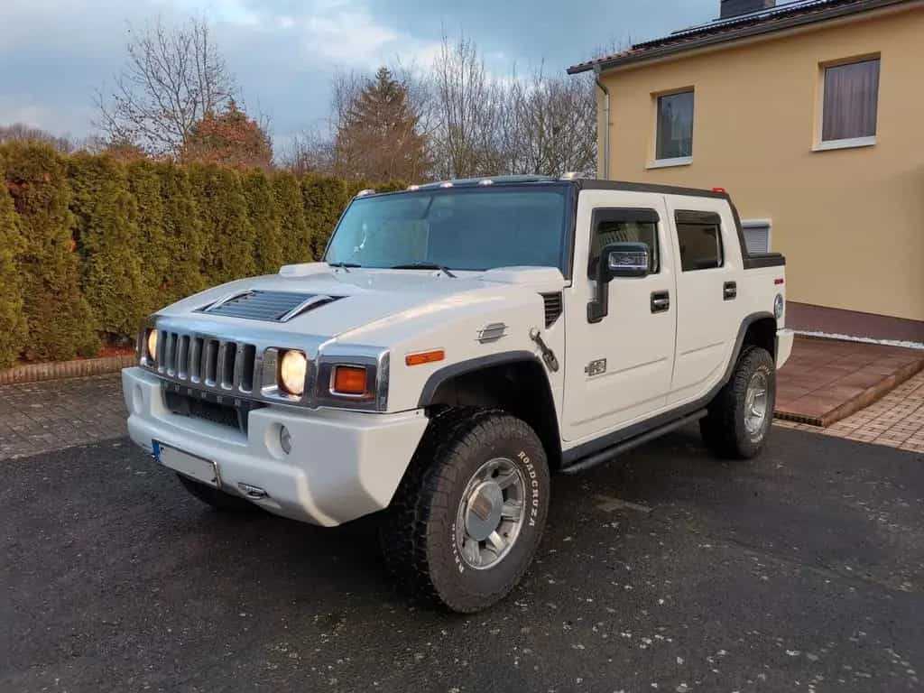 Hummer H2 SUT 2008 White V8 6.2 4x4 07/2008-photo-2
