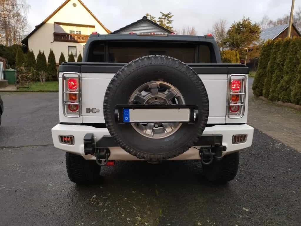 Hummer H2 SUT 2008 White V8 6.2 4x4 07/2008-photo-3