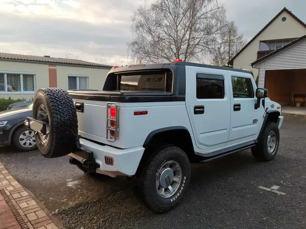 Hummer H2 SUT 2008 White V8 6.2 4x4 07/2008-photo-4