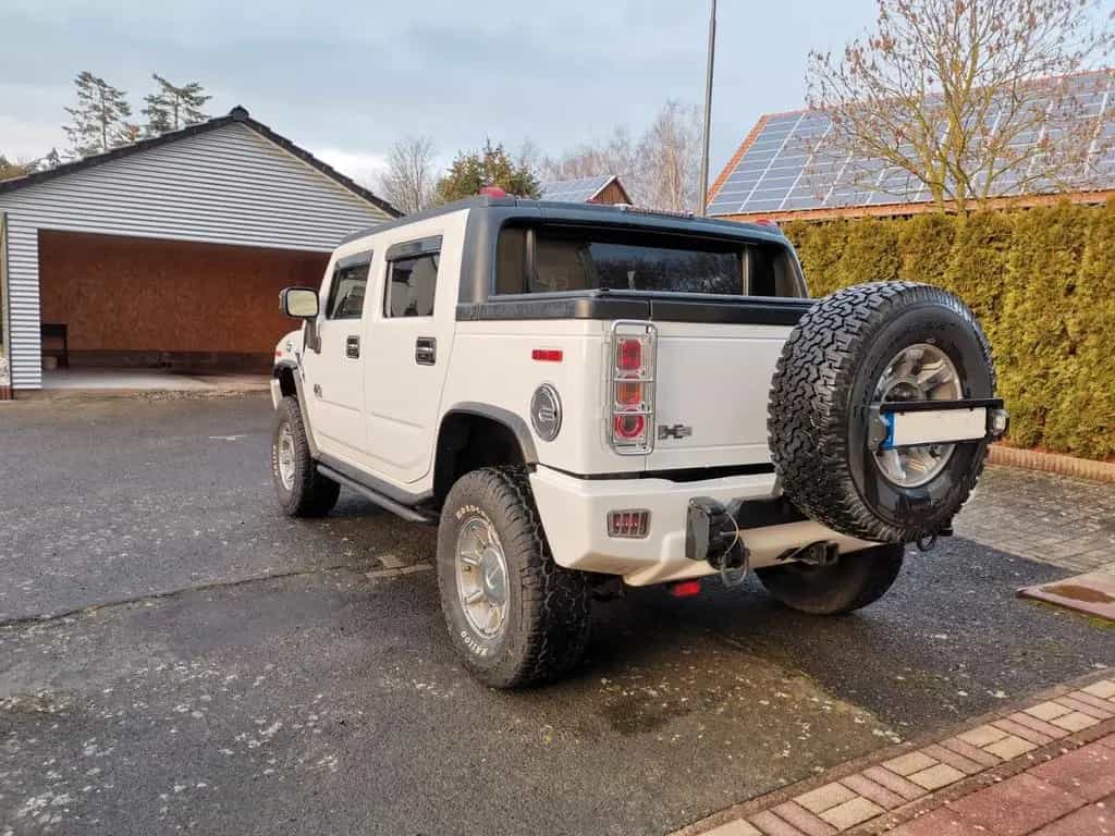 Hummer H2 SUT 2008 White V8 6.2 4x4 07/2008-photo-5