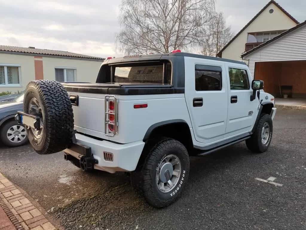 Hummer H2 SUT 2008 White V8 6.2 4x4 07/2008-photo-6