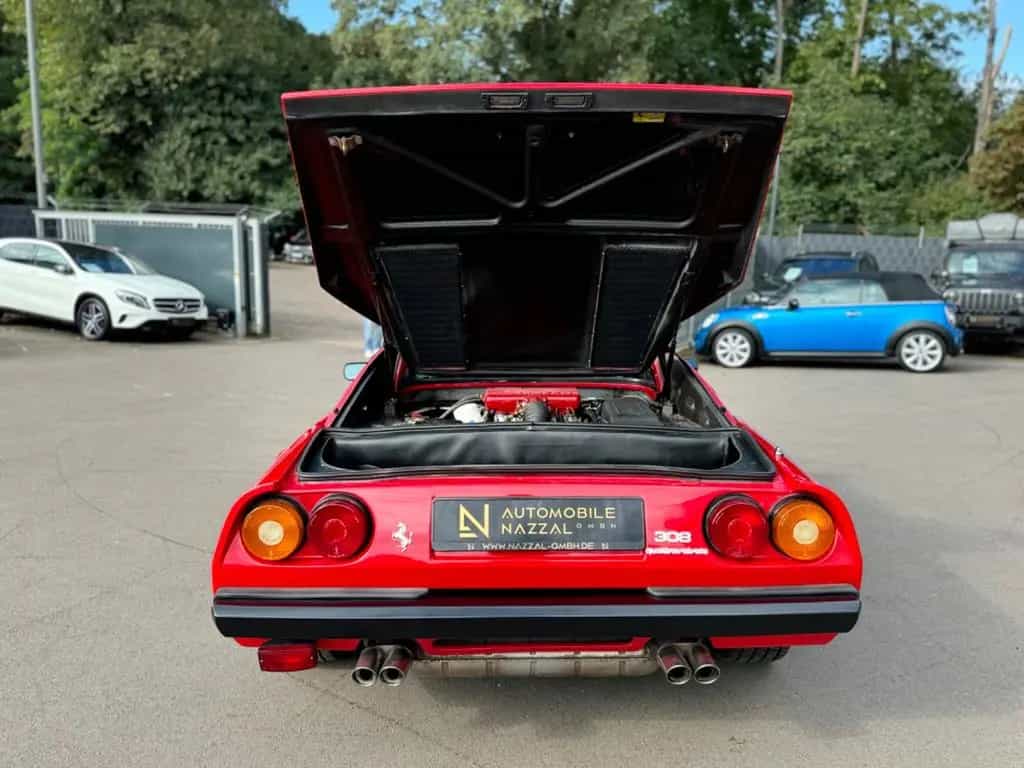 Ferrari 308 GTB QUATTROVALVOLE*1/ 748*PERFEKTE HISTORIE* 03/1984-photo-13