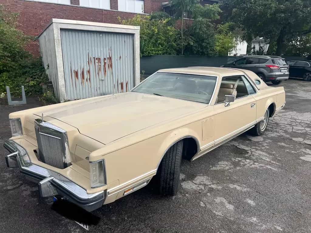 Lincoln Continental 1979 Continental Mark V TÜV&H Neu 6,5l V8 07/1979-photo-0