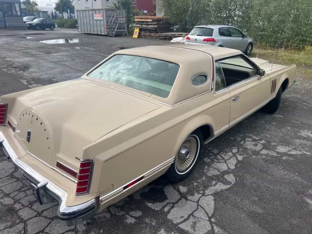 Lincoln Continental 1979 Continental Mark V TÜV&H Neu 6,5l V8 07/1979-photo-4