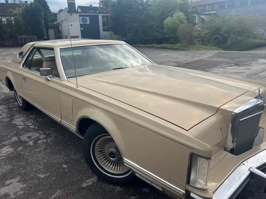 Lincoln Continental 1979 Continental Mark V TÜV&H Neu 6,5l V8 07/1979-photo-5