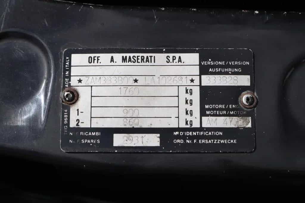 Maserati Spyder 07/1991-photo-19