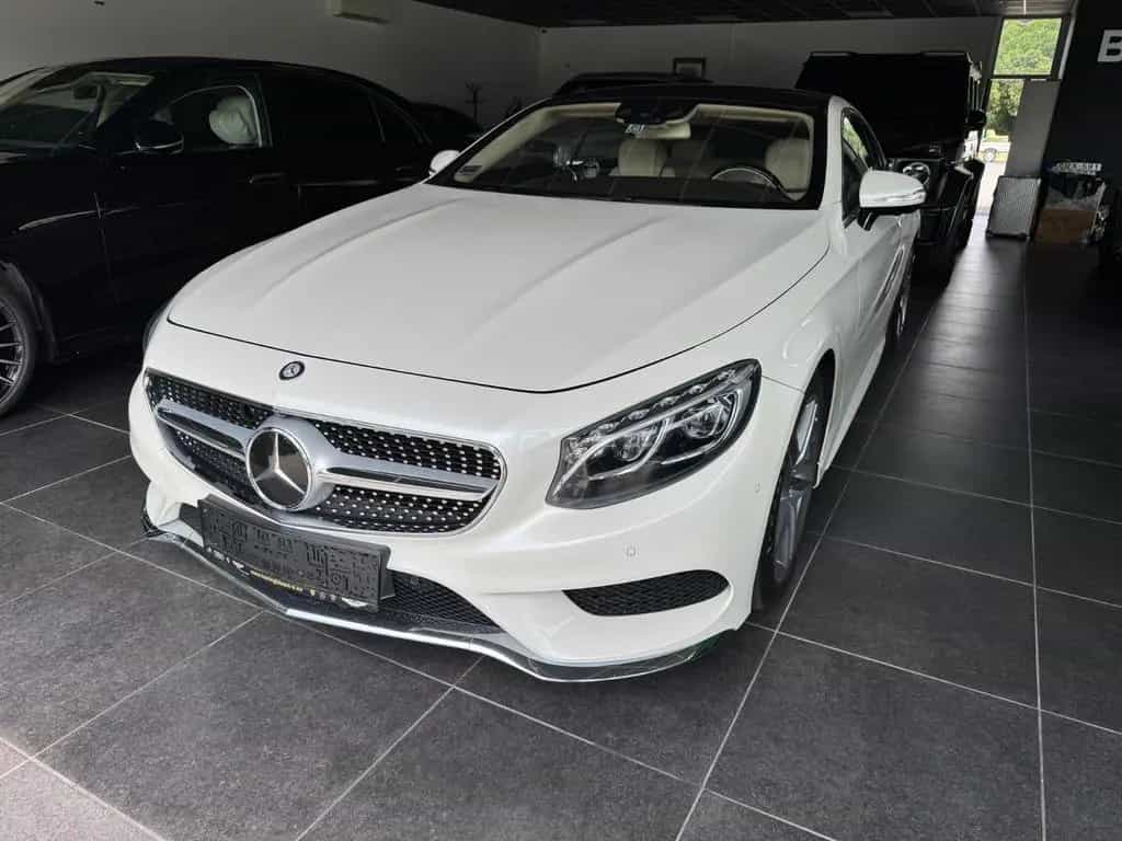 Mercedes-Benz S 500 Coupe- Designo- Magic sky- HUD- Burmester 10/2015-photo-1