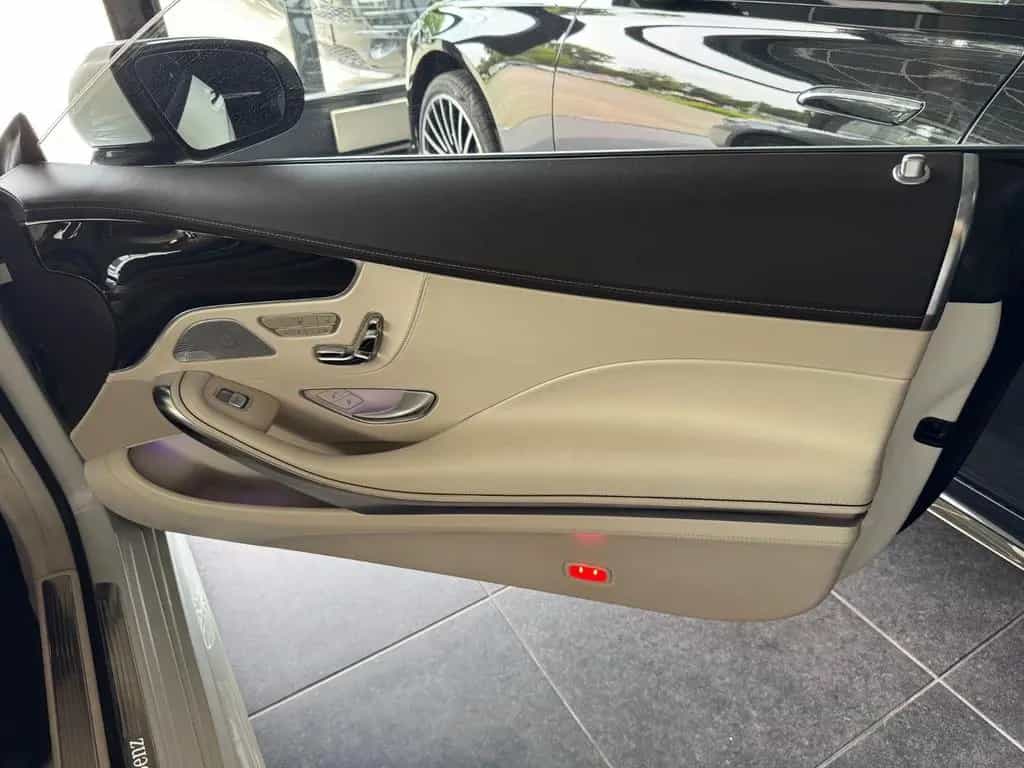 Mercedes-Benz S 500 Coupe- Designo- Magic sky- HUD- Burmester 10/2015-photo-17