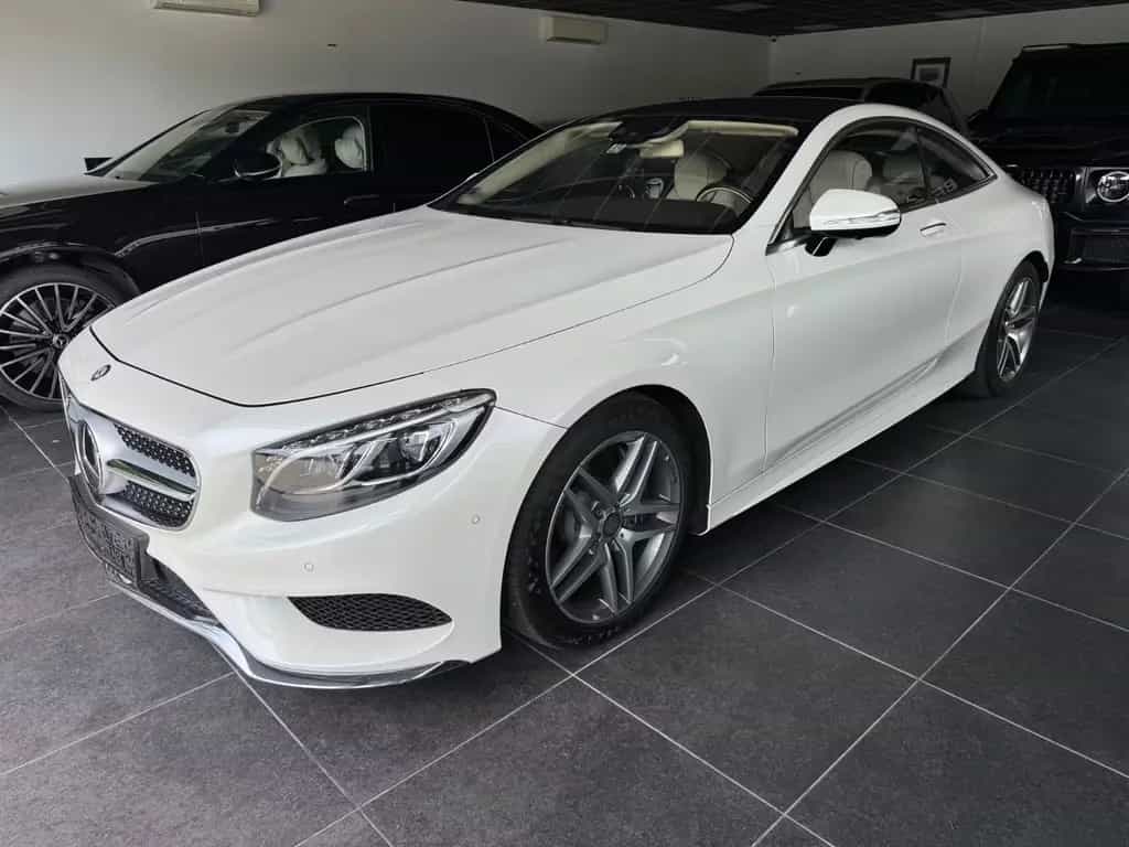 Mercedes-Benz S 500 Coupe- Designo- Magic sky- HUD- Burmester 10/2015-photo-2