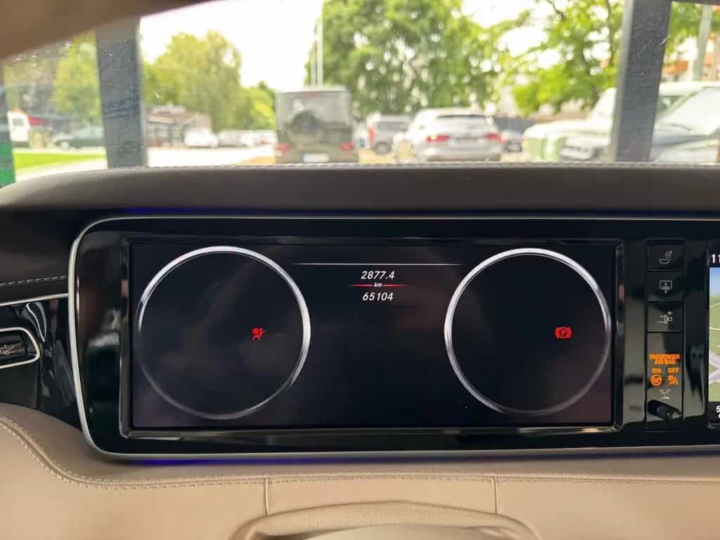 Mercedes-Benz S 500 Coupe- Designo- Magic sky- HUD- Burmester 10/2015-photo-22