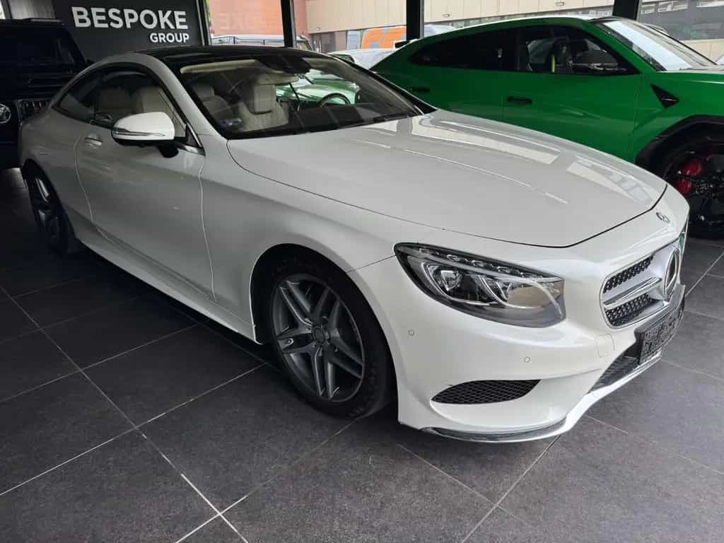Mercedes-Benz S 500 Coupe- Designo- Magic sky- HUD- Burmester 10/2015-photo-5