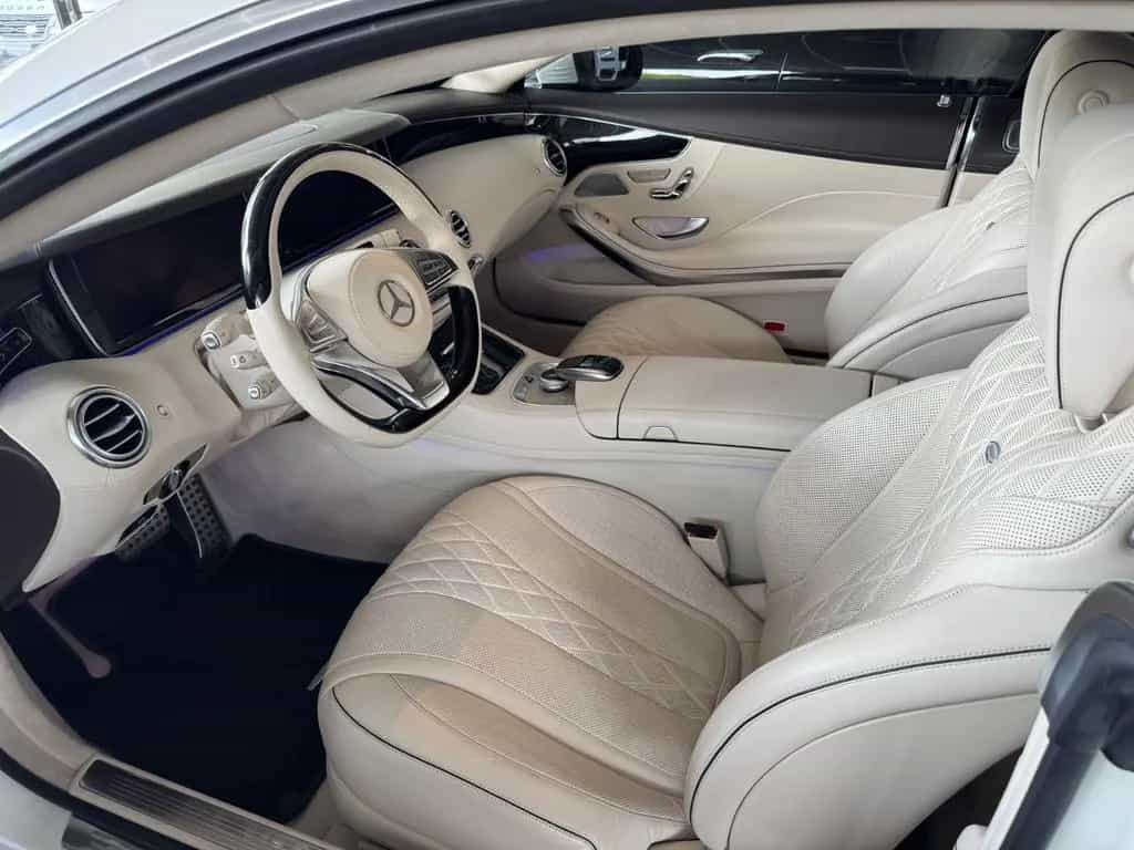 Mercedes-Benz S 500 Coupe- Designo- Magic sky- HUD- Burmester 10/2015-photo-8