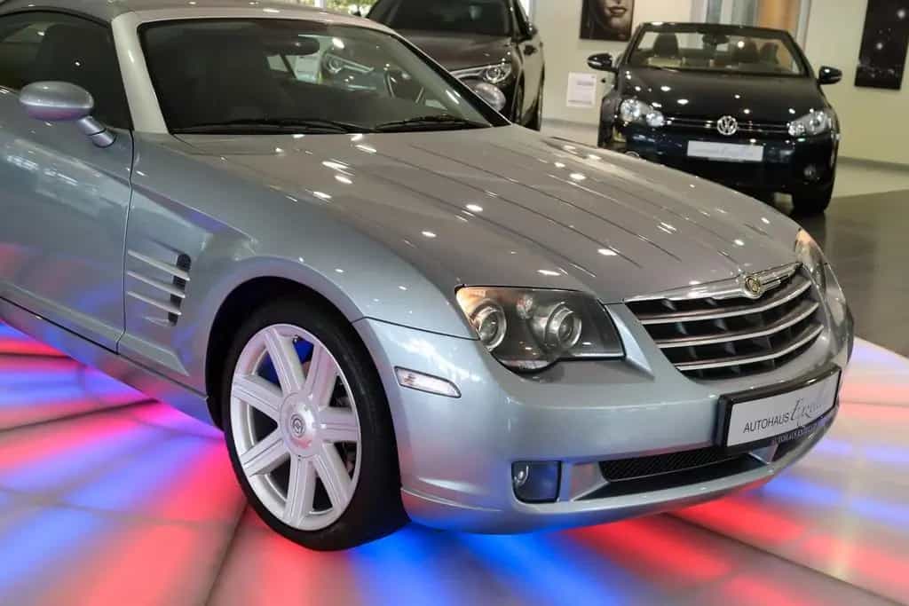Chrysler Crossfire Silver-Line*LEDER*SHZ*NAVI*TEMPOMAT*BC 07/2007-photo-2