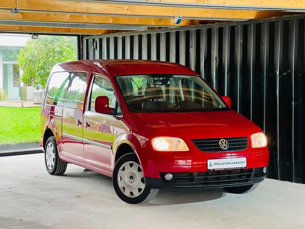 Volkswagen Caddy 1.6 Maxi Behindertengerecht-Rampe 12/2010-photo-12