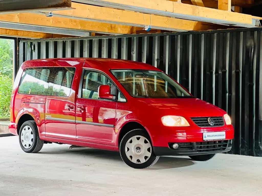 Volkswagen Caddy 1.6 Maxi Behindertengerecht-Rampe 12/2010-photo-30