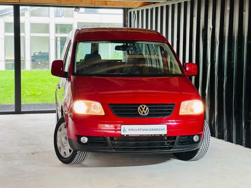 Volkswagen Caddy 1.6 Maxi Behindertengerecht-Rampe 12/2010-photo-37