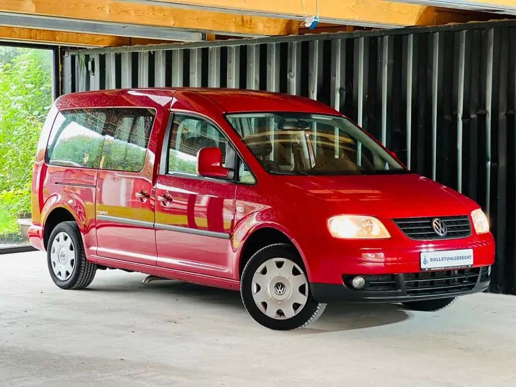 Volkswagen Caddy 1.6 Maxi Behindertengerecht-Rampe 12/2010-photo-40