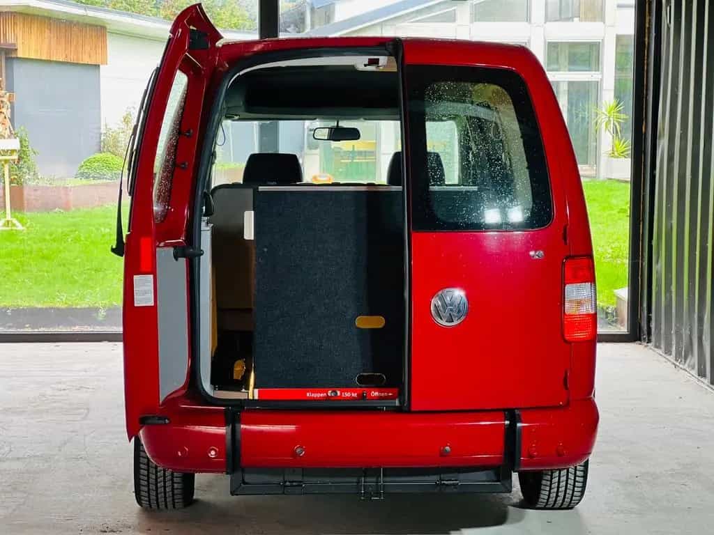 Volkswagen Caddy 1.6 Maxi Behindertengerecht-Rampe 12/2010-photo-9
