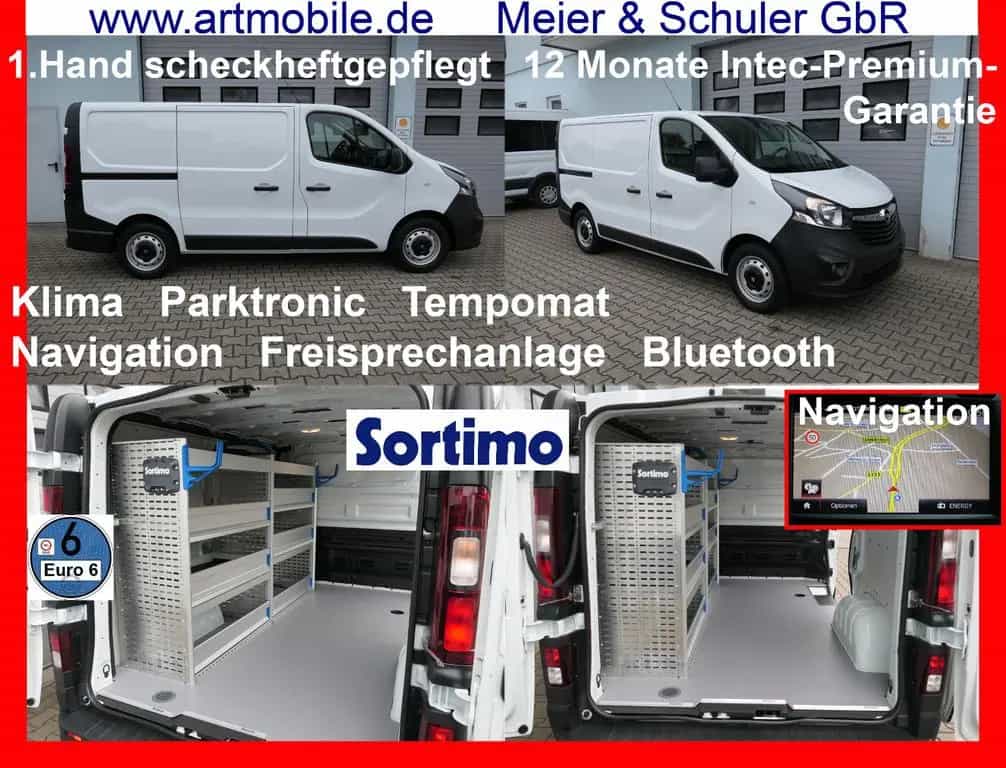 Opel Vivaro Bi-Turbo SORTIMO Navi Klima PDC Garantie* 11/2018-photo-0