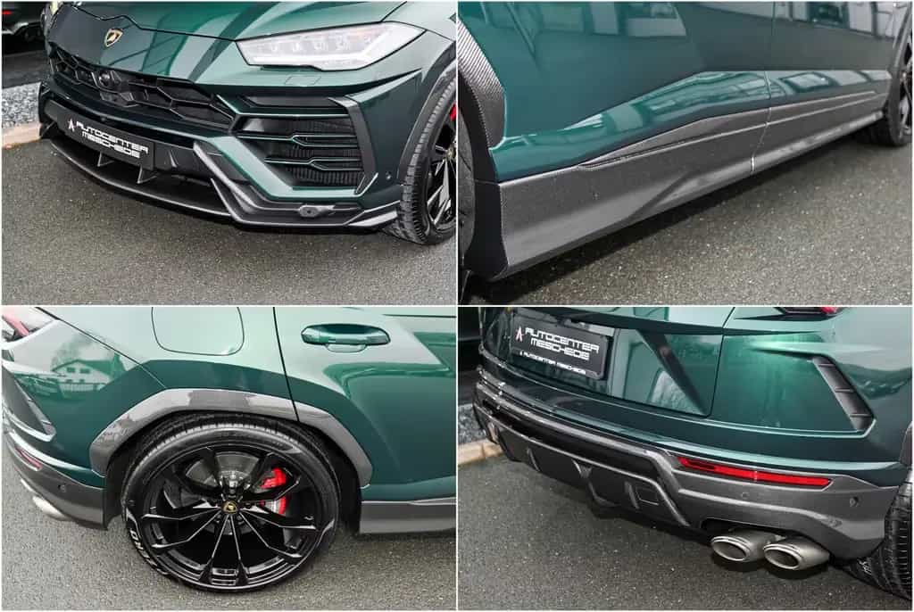 Lamborghini Urus *Full Carbon* Akrapovic* Verde Hydra !* 23" 07/2020-photo-32