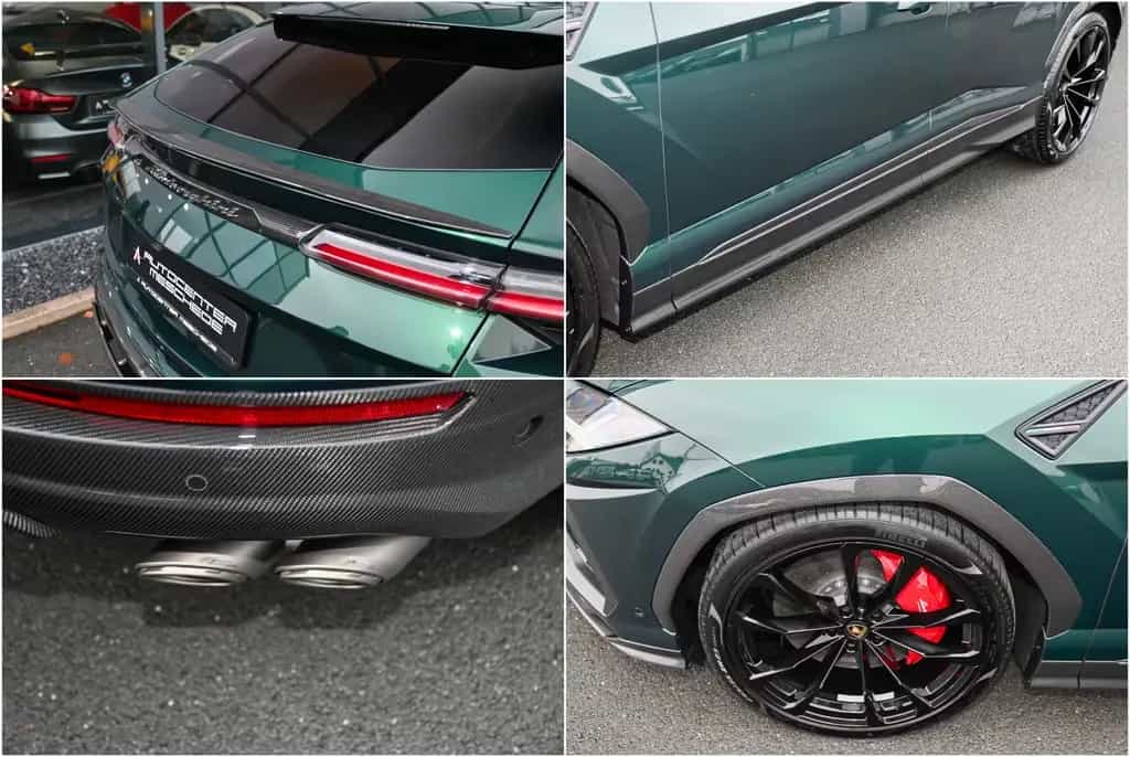 Lamborghini Urus *Full Carbon* Akrapovic* Verde Hydra !* 23" 07/2020-photo-33