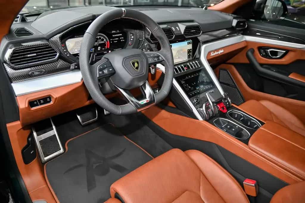Lamborghini Urus *Full Carbon* Akrapovic* Verde Hydra !* 23" 07/2020-photo-8