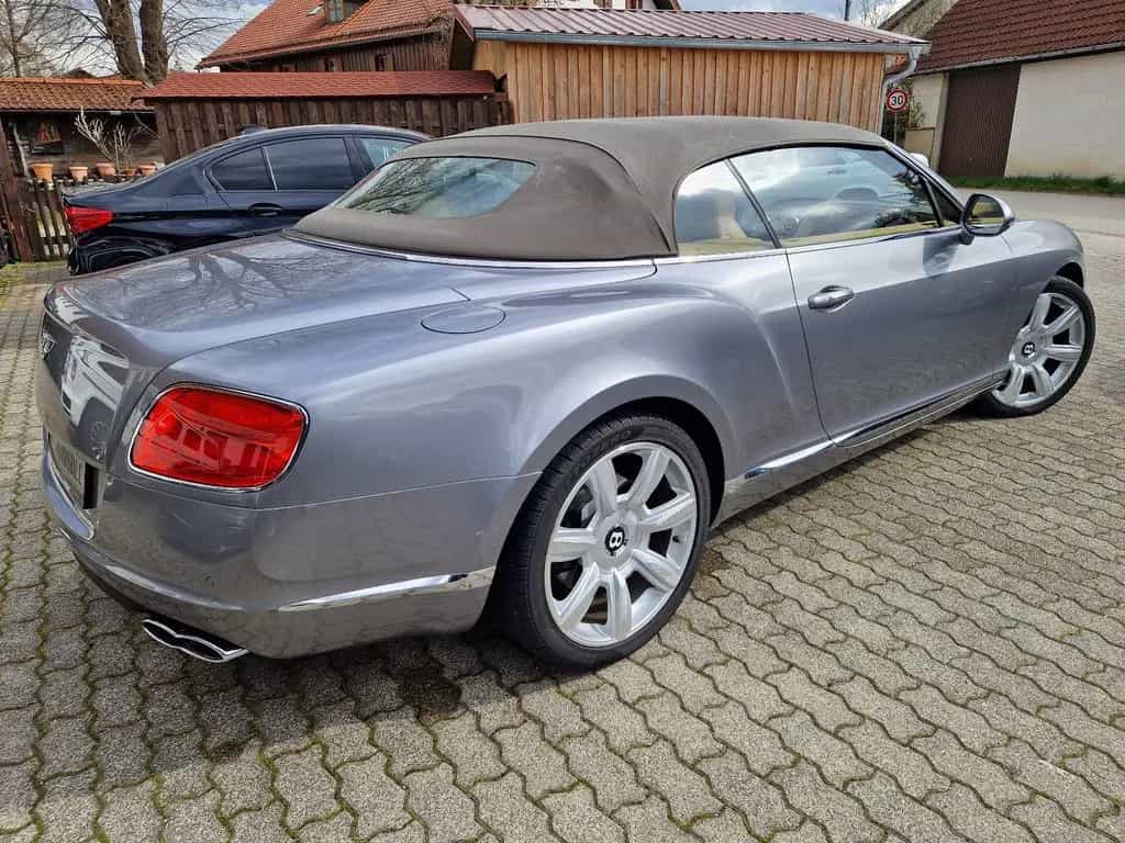 Bentley Continental GTC V8 "TRAUMZUSTAND"SERVICE NEU !!! 10/2014-photo-4