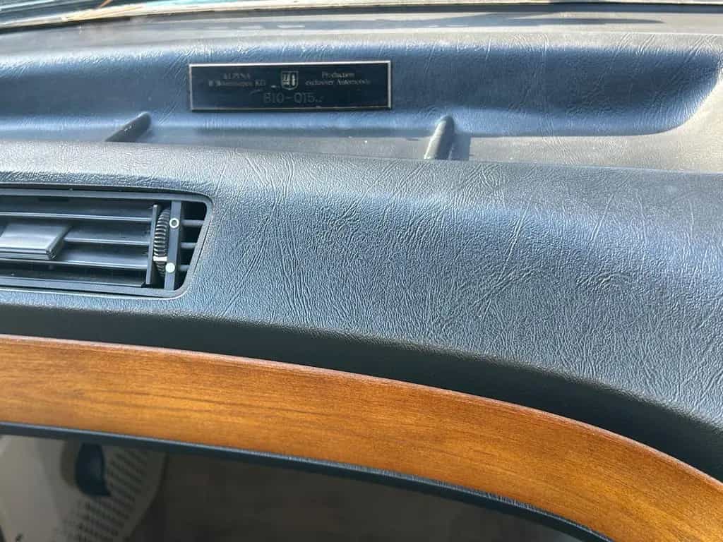 ALPINA B10 3.5 RHD N15/37 03/1985-photo-7