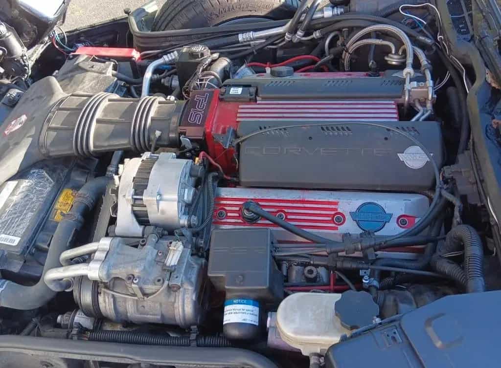 Corvette C4 Motor 19.000km H-Kennz 01/1993-photo-3