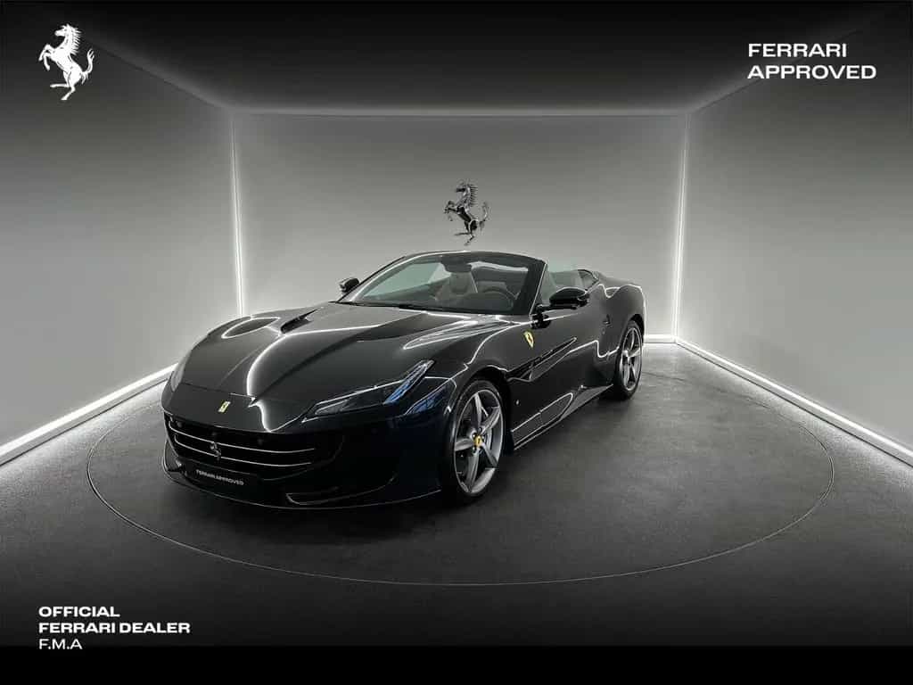 Ferrari Portofino / Nero Daytona / 2Y Ferrari Approved 08/2019-photo-0