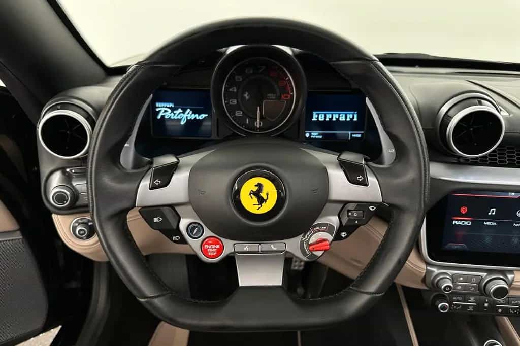 Ferrari Portofino / Nero Daytona / 2Y Ferrari Approved 08/2019-photo-15
