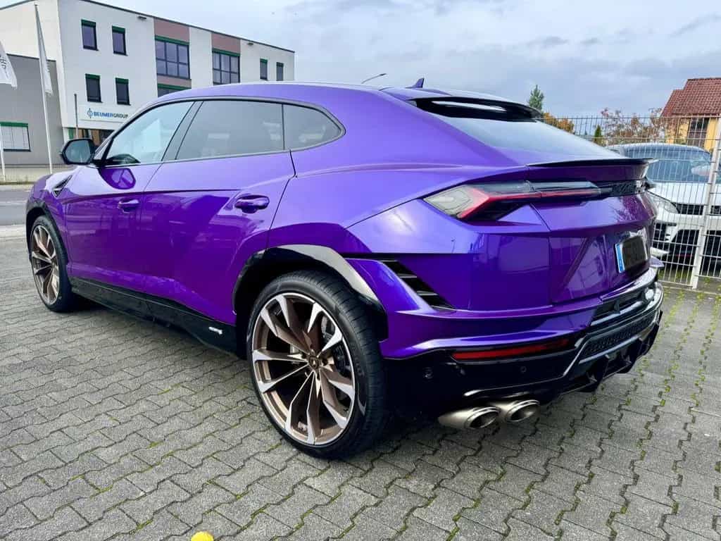 Lamborghini Urus S"Viola Mithras-Nero Ade Acrapovich 09/2024-photo-4