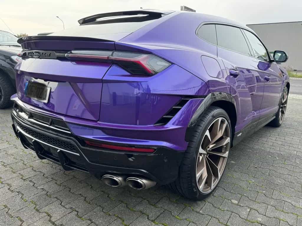 Lamborghini Urus S"Viola Mithras-Nero Ade Acrapovich 09/2024-photo-6
