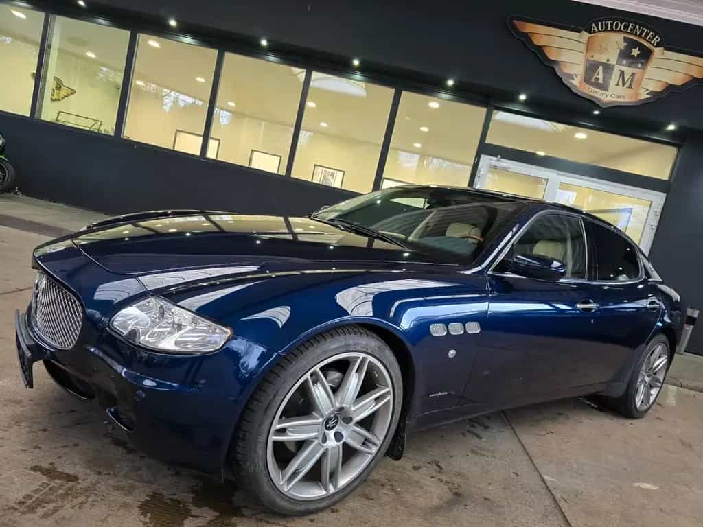 Maserati Quattroporte Executive GT SSD/NAVI/BLAU-Metallic 05/2009-photo-2