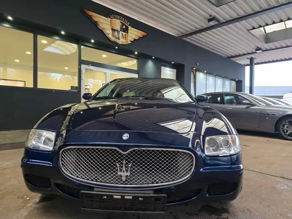 Maserati Quattroporte Executive GT SSD/NAVI/BLAU-Metallic 05/2009-photo-3