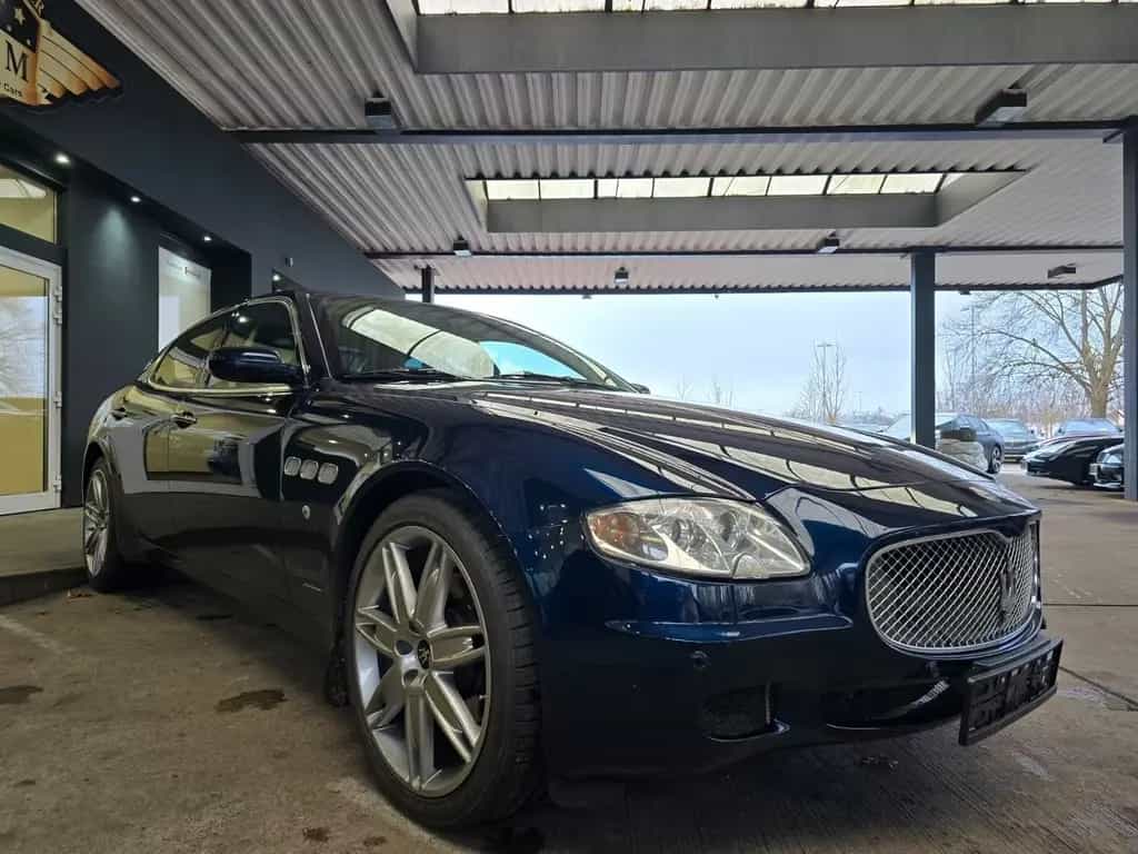 Maserati Quattroporte Executive GT SSD/NAVI/BLAU-Metallic 05/2009-photo-4